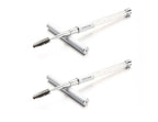 2PCS Mascara Brushes Eyebrow Eyelash Brushes Mascara Wands Spooly Applicators by JOSALINAS
