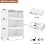 BROVIEW 480QT Stackable Storage Bins - Image 2