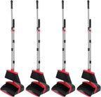 NACENA Broom and Dustpan Set, 52-in Long Adjustable Handle Broom Dustpan Combo by NACENA