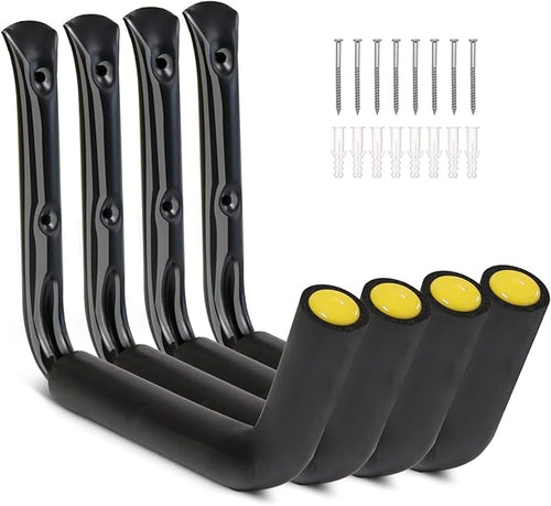 100 LB Capacity Heavy Duty Garage Storage Hooks Kayak Storage Hanger Wall by Well-Arranged