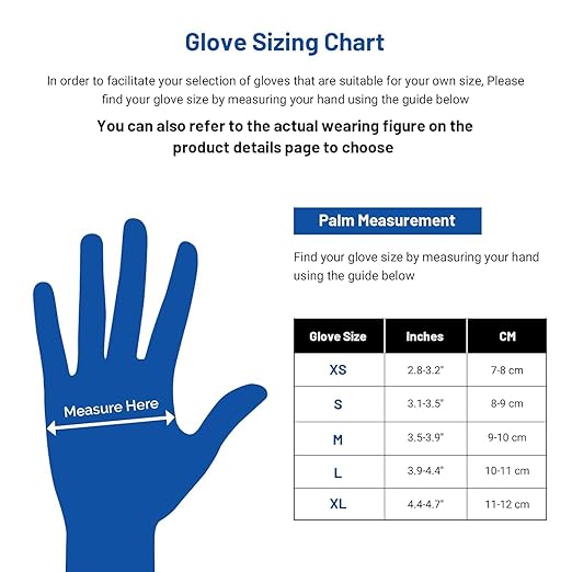 JMU Nitrile Gloves Bulk 2000 Count, 3.5 Mil, Disposable Gloves Latex Free - Image 6