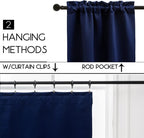 Pickluc Rod Pocket Tier Curtain - Image 2