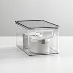 mDesign Plastic Deep Storage Bin Box Container - Image 3
