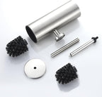 Toilet Brush with Holder Bathroom Wall Mounted Toilet Bowl Brush Holder Toilet - Image 6