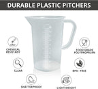 Plastic Graduated Measuring and Mixing Pitcher - 1000ml Plastic Graduated - Image 5