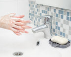 YASMEN 2 Pcs Silicone Soap Dish, Soap Holder - Image 2
