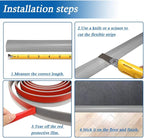 Floor Transition Strip Self Adhesive Carpet & Flooring Transitions Edging Trim - Image 5