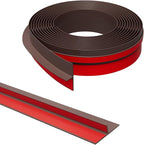 T-Shaped Door Draft Stopper, 1.97 in x 40 Ft Silicone Seal Strip by Elvone