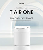 TOWNEW T AIR ONE Smart Trash Can, 2.6 Gallon Automatic Garbage Can - Image 9
