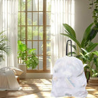 Ultra thick heavy duty Plastic 16 gallon no tear open drawstring trash bags - Image 9