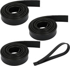 4 Rolls Rubber Replacement Blades, 41 Inch Squeegee Blade x3, 18 Inch x1 by Audoloku