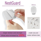Upgraded No Drill Adhesive Furniture Anchor, Adjustable Anti Tip Furniture Wall - Image 4
