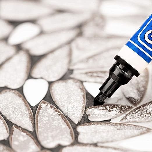 Grout Pen Black Tile Paint Marker: Waterproof Grout Paint, Tile Grout Colorant - Image 8