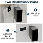 Stainless Steel Hanging Trash Can - Image 2