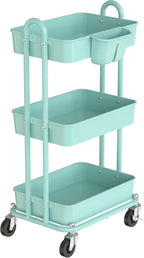 Simple Houseware 3-Tier Multifunctional Rolling Utility Cart by SimpleHouseware