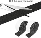 2 Rolls 2 Inch W 1/2 Inch T Weather Stripping Air Conditioner Open Cell Foam - Image 5