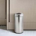 Dyna-Living Large Trash Can Outdoor Stainless Steel Garbage Can - Image 7