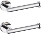 TASTOS Toilet Paper Holder SUS304 Stainless Steel Round Size Polished Chrome 2 by TASTOS