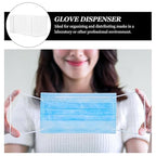 Acrylic Wall Mount Glove Dispenser and Mask Holder Storage Box - Image 6