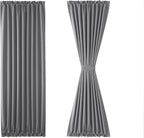 DWCN French Door Curtains – Rod Pocket Thermal Blackout Curtain - Image 7