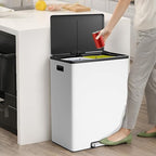 GarveeHome Step Dual Trash Can, 60L/16 Gallon Recycle Bins - Image 7