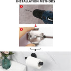 NearMoon Bathroom Toilet Paper Holder, Premium SUS304 Stainless Steel Rustproof - Image 8