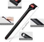 NEWISHTOOL 2 Pcs Long Handle Plastic Razor Blade Scraper - Image 3