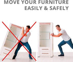 Ezprotekt 8 Pack Reusable Large Furniture Movers Sliders - Image 3
