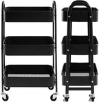 AGTEK Makeup Cart, Movable Rolling Organizer Cart - Image 9