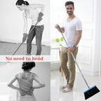 Broom and Dustpan Set for Home 2025 Indoor Outdoor Broom - Image 2