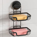 LEVERLOC 2 Tier Soap Holder, Soap Bar Dish by LEVERLOC