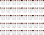 Novelinks 4 Ounce Clear Plastic Jars by novelinks