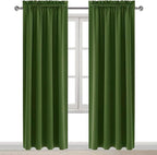 DWCN Blackout Curtains Room Darkening Thermal Insulated Bedroom Curtains Window - Image 9