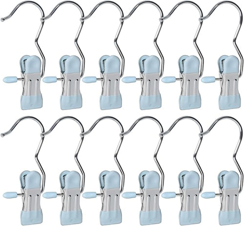15/30Pcs Upgrade Double Head Clamp Dipped Clothespin by Unknown