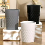 2 Pack Small Trash Can 1.8 Gallon Bathroom Garbage Can Waste Basket Recycling - Image 2