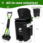 Dog Poop Trash Can Outside - Image 2
