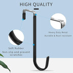 FYY Over The Door Hooks, 6 Pack Upgraded Long Door Hangers Hooks - Image 3