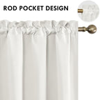 DWCN Blackout Curtains Thermal Insulated, Energy Saving & Noise Reducing - Image 4