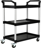 3-Tier Utility Rolling Cart by SHUNYILONG