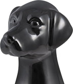 Black Labrador Ceramic Toilet Brush Holder - Image 6