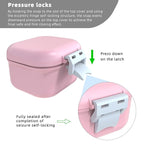 ARGOMAX Leak Proof Denture Bath Cup, Portable Soaking Denture Box, Denture Bath - Image 5