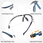 TICONN Anti-Fog Safety Glasses for Men and Women, ANSI Z87.1 Scratch Proof Eye - Image 6