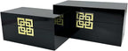 Galt International Storage Box Set Decorative Storage Box w/Hinged Lid Classic - Image 4