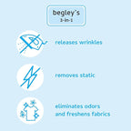 Begley's 3-in-1 Wrinkle Remover, Quick Fix Wrinkle Release, Static Cling Remover - Image 2