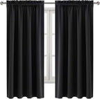 DWCN Blackout Curtains Room Darkening Thermal Insulated Bedroom Curtains Window - Image 8