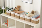 Small Baskets for Organizing, Collapsible Storage Baskets for Shelves, Storage - Image 3