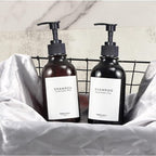 Apothecary Dispenser Bottle for Bathroom and Kitchen - 16oz Plastic Shower Pump - Image 5