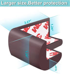 12 Pack Soft Corner Protector Baby Proofing Edge and Corner Guards, Table - Image 2