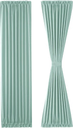 DWCN French Door Curtains – Rod Pocket Thermal Blackout Curtain - Image 7