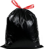 XUXRUS 2.6-3 Gallon Black Bathroom Drawstring Trash Bags - Image 9